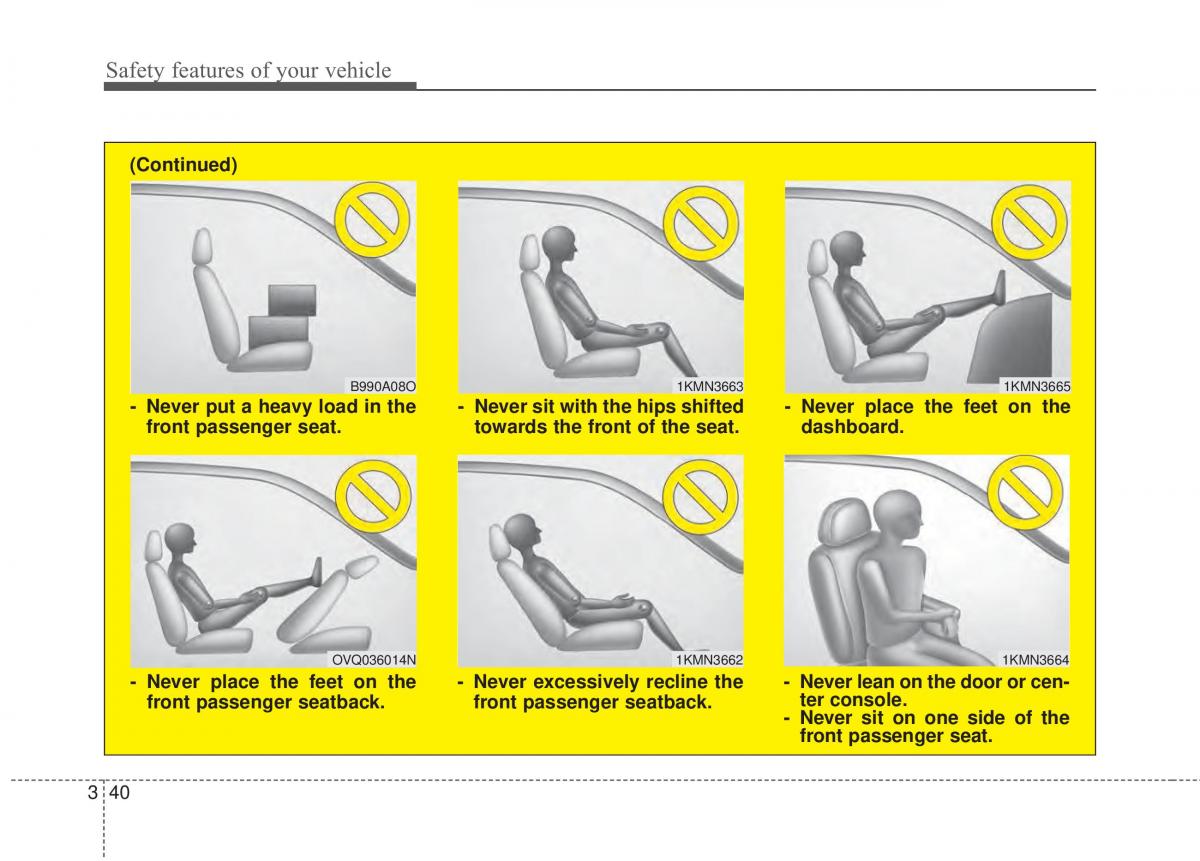 KIA Rio Pride UB owners manual / page 57