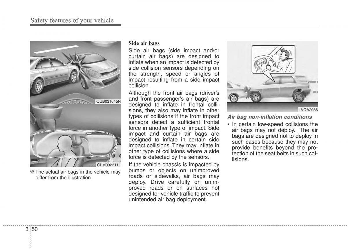 KIA Rio Pride UB owners manual / page 67