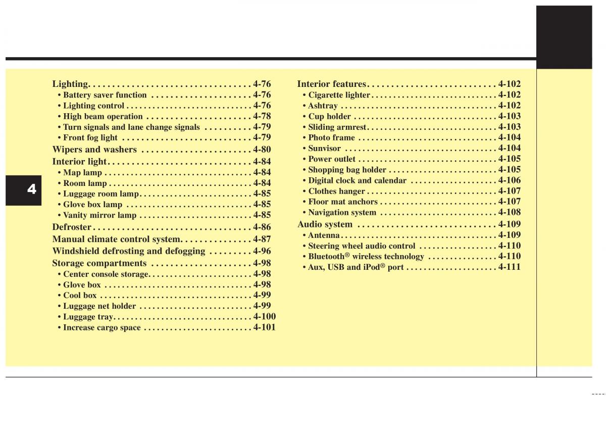 KIA Rio Pride UB owners manual / page 73