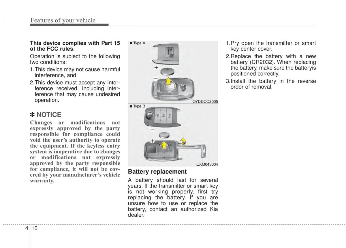 KIA Rio Pride UB owners manual / page 81