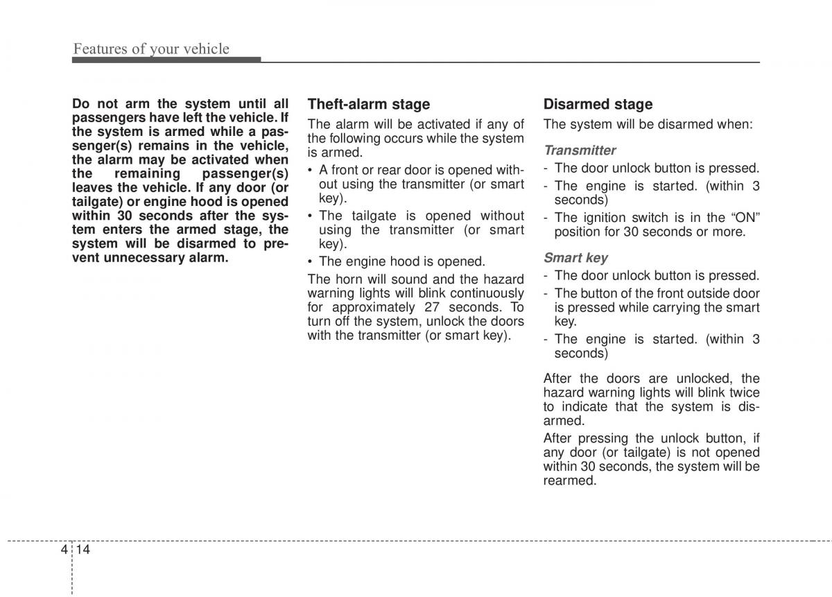 KIA Rio Pride UB owners manual / page 85