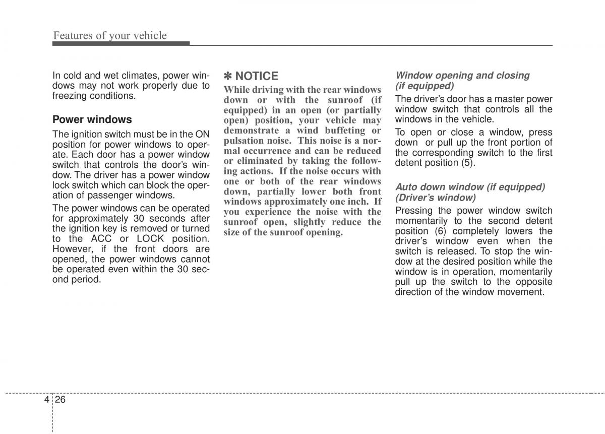 KIA Rio Pride UB owners manual / page 97