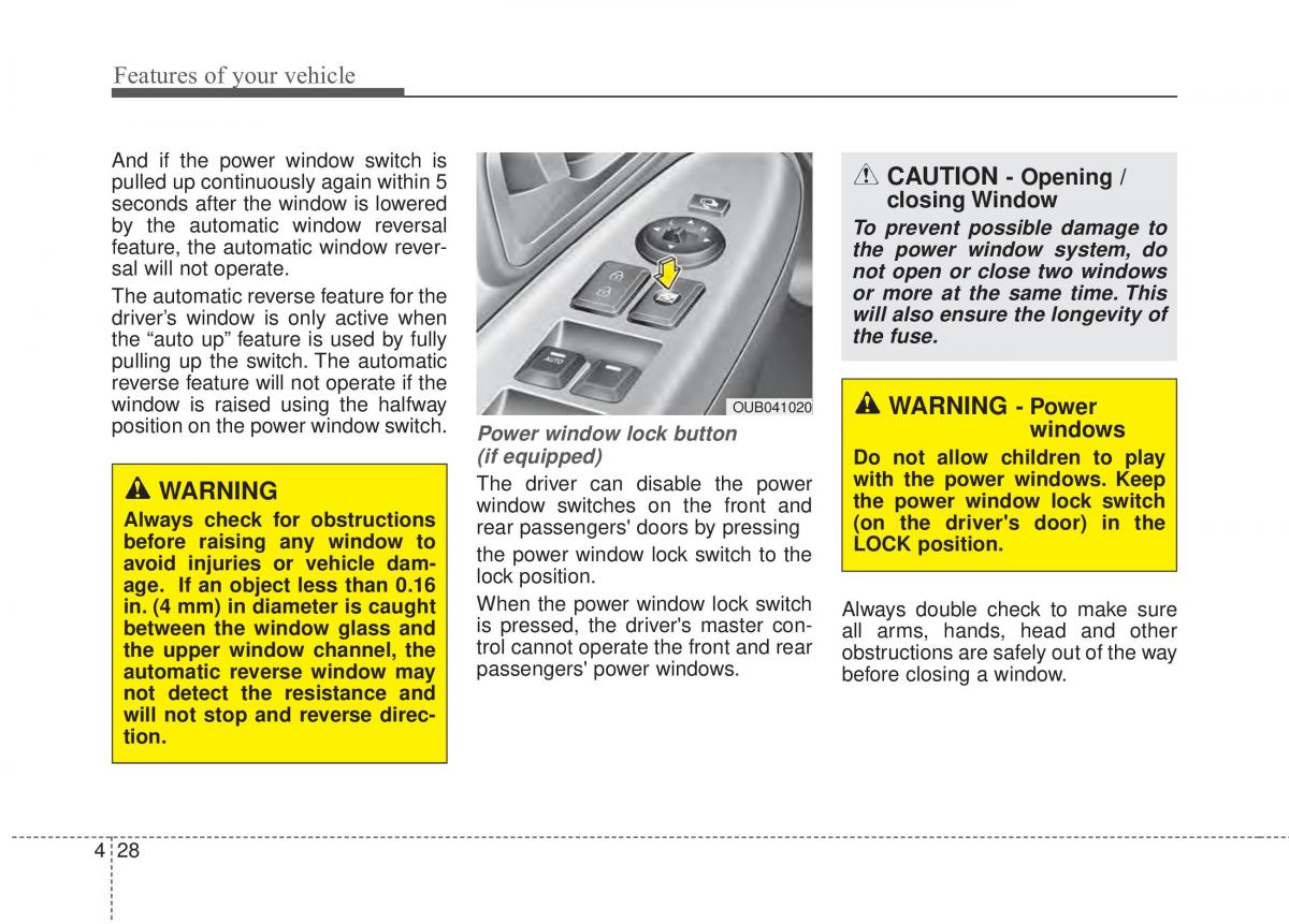 KIA Rio Pride UB owners manual / page 99