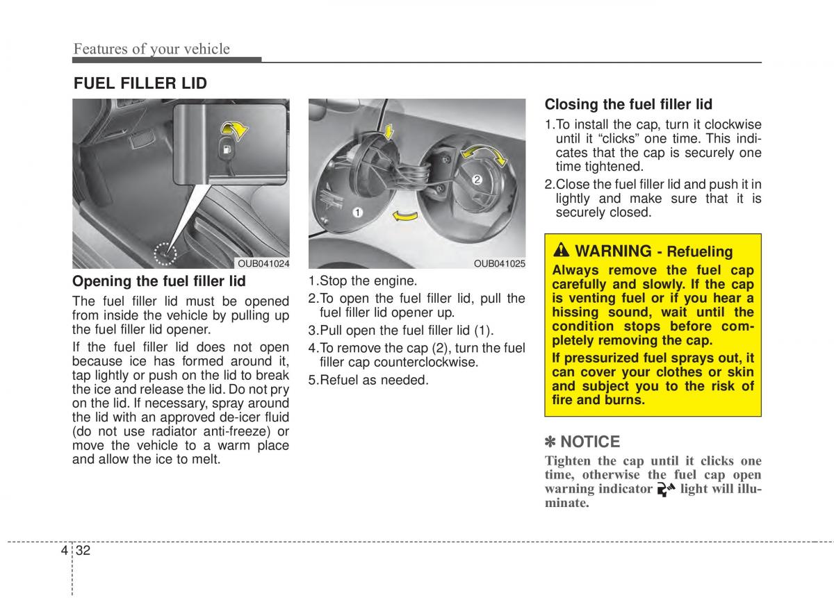 KIA Rio Pride UB owners manual / page 103