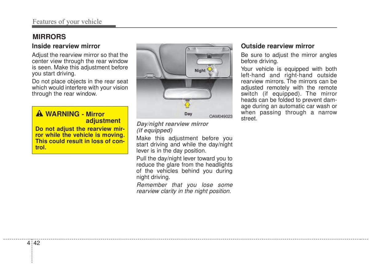 KIA Rio Pride UB owners manual / page 113