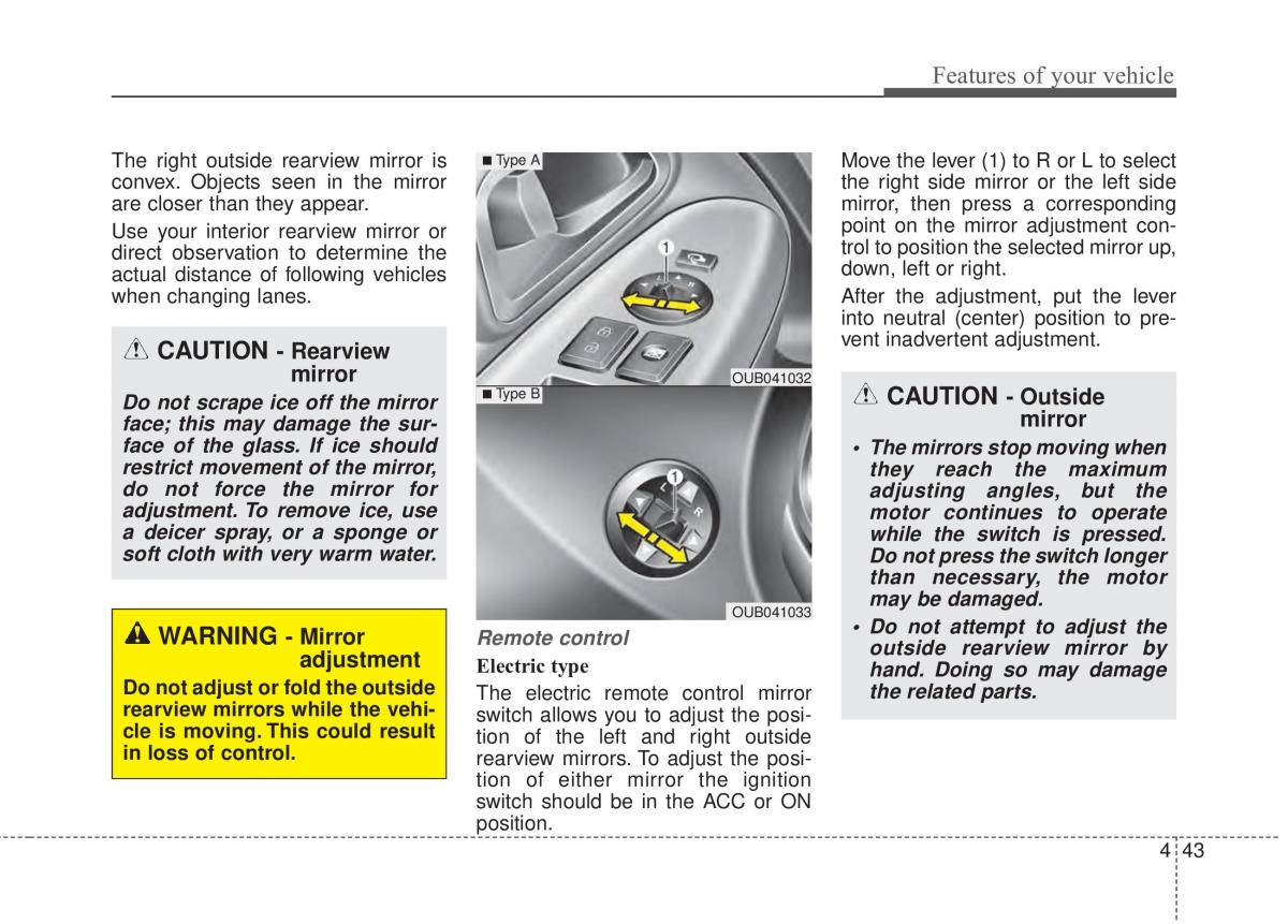 KIA Rio Pride UB owners manual / page 114