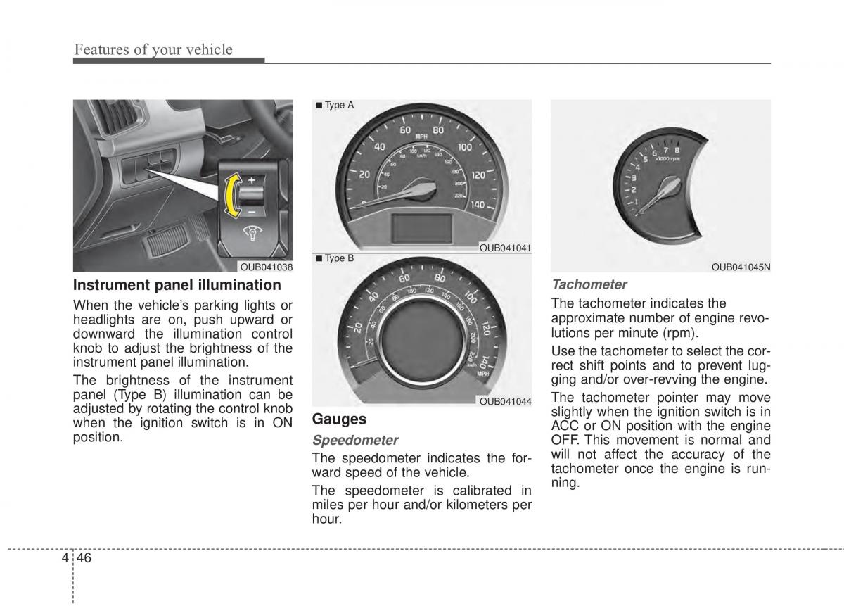 KIA Rio Pride UB owners manual / page 117