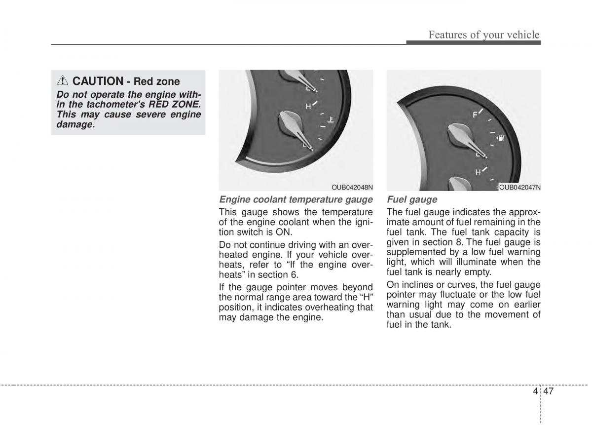 KIA Rio Pride UB owners manual / page 118