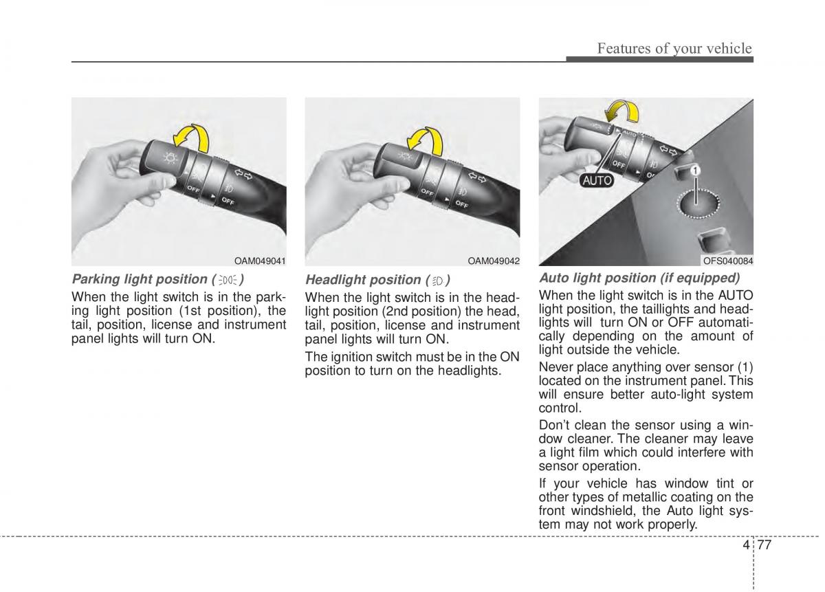 KIA Rio Pride UB owners manual / page 148