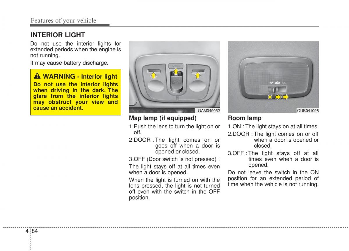 KIA Rio Pride UB owners manual / page 155