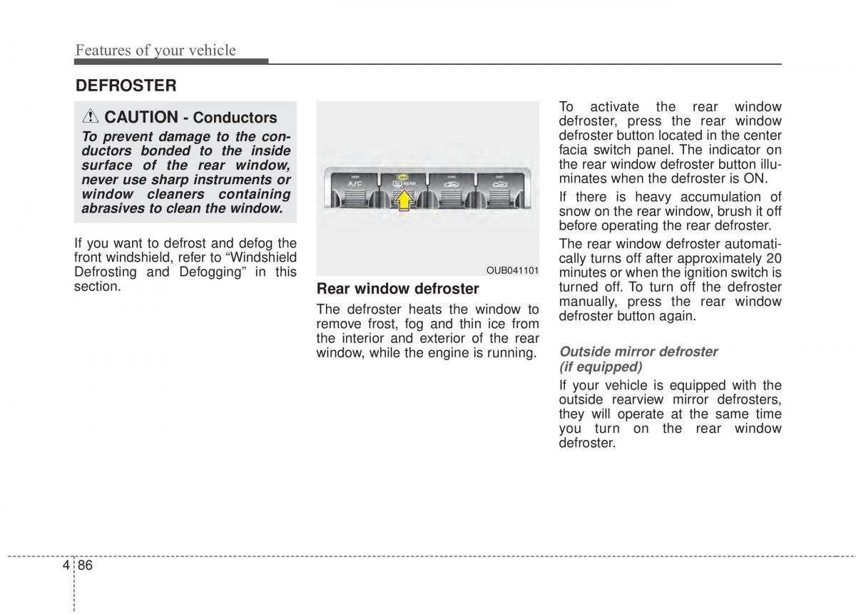 KIA Rio Pride UB owners manual / page 157