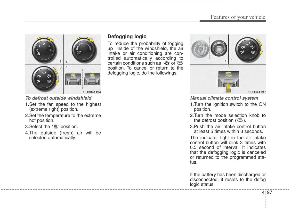 KIA Rio Pride UB owners manual / page 168