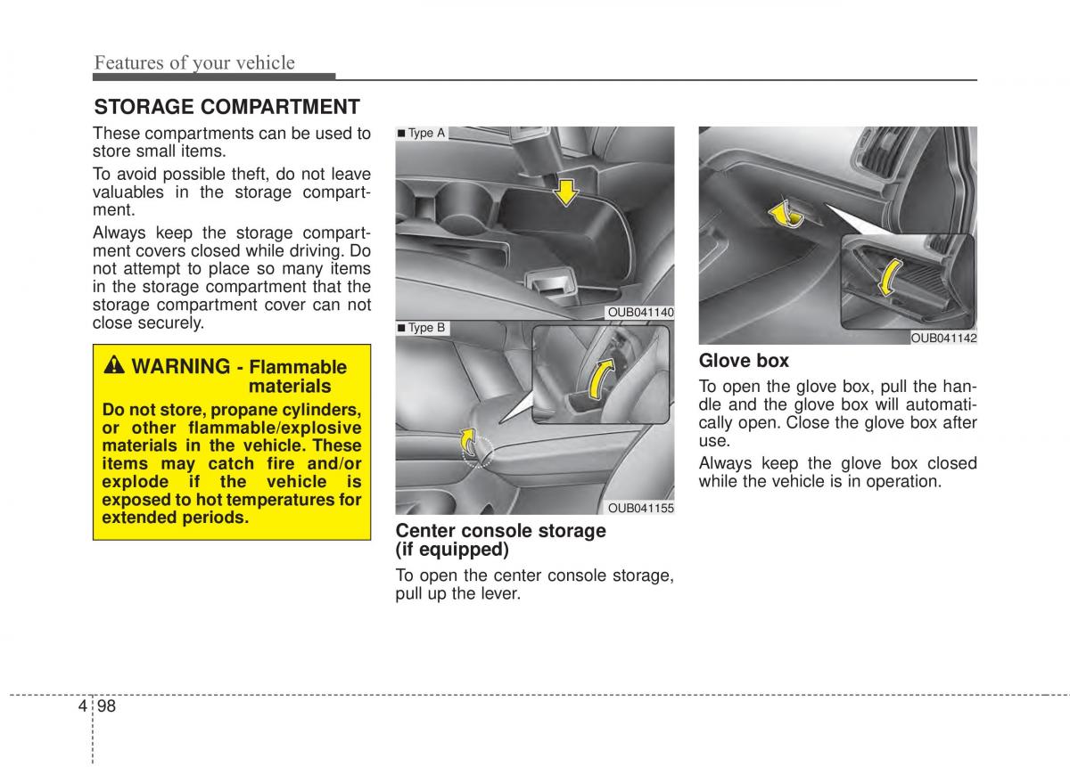 KIA Rio Pride UB owners manual / page 169