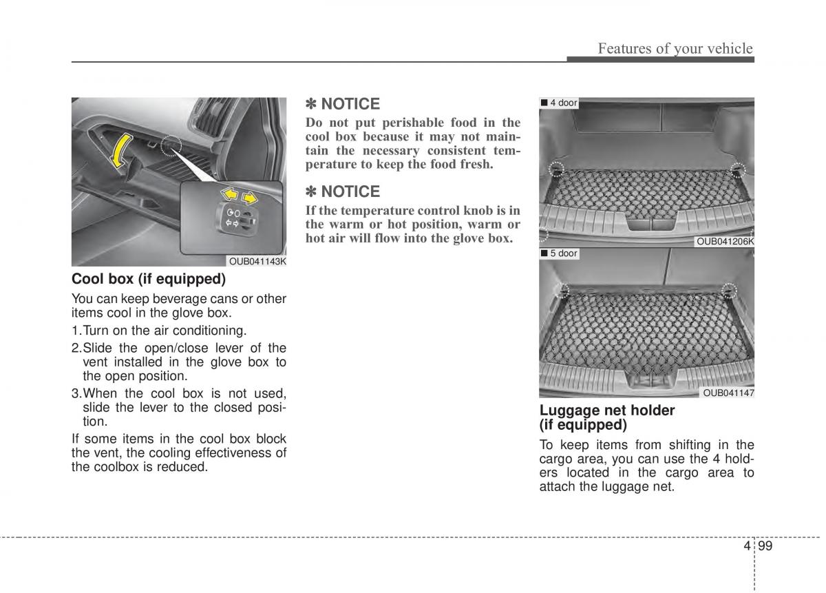 KIA Rio Pride UB owners manual / page 170