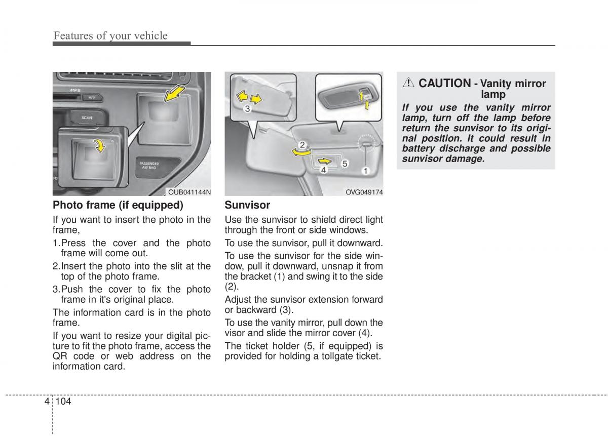 KIA Rio Pride UB owners manual / page 175