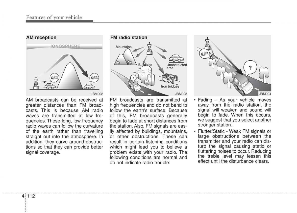 KIA Rio Pride UB owners manual / page 183