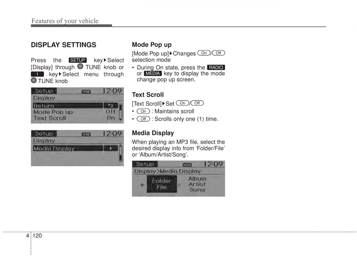 KIA Rio Pride UB owners manual / page 191