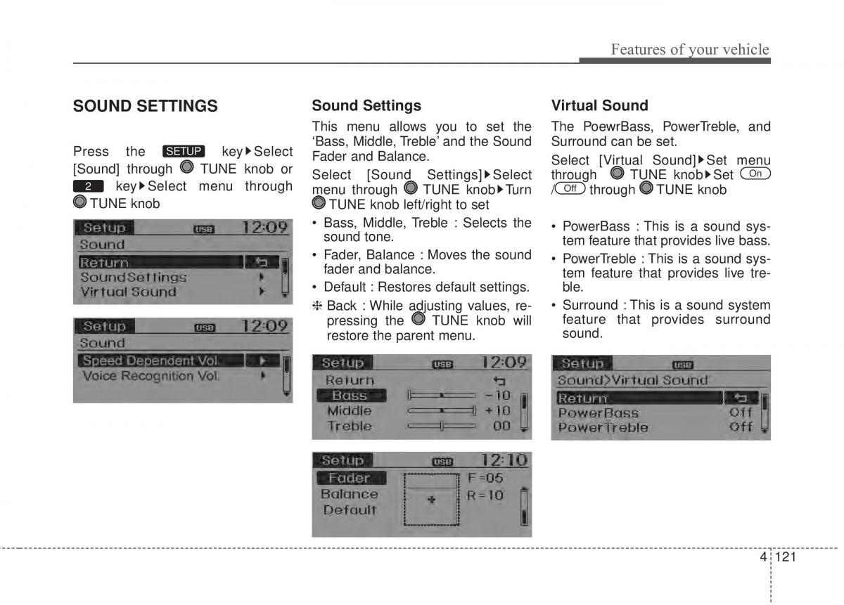 KIA Rio Pride UB owners manual / page 192