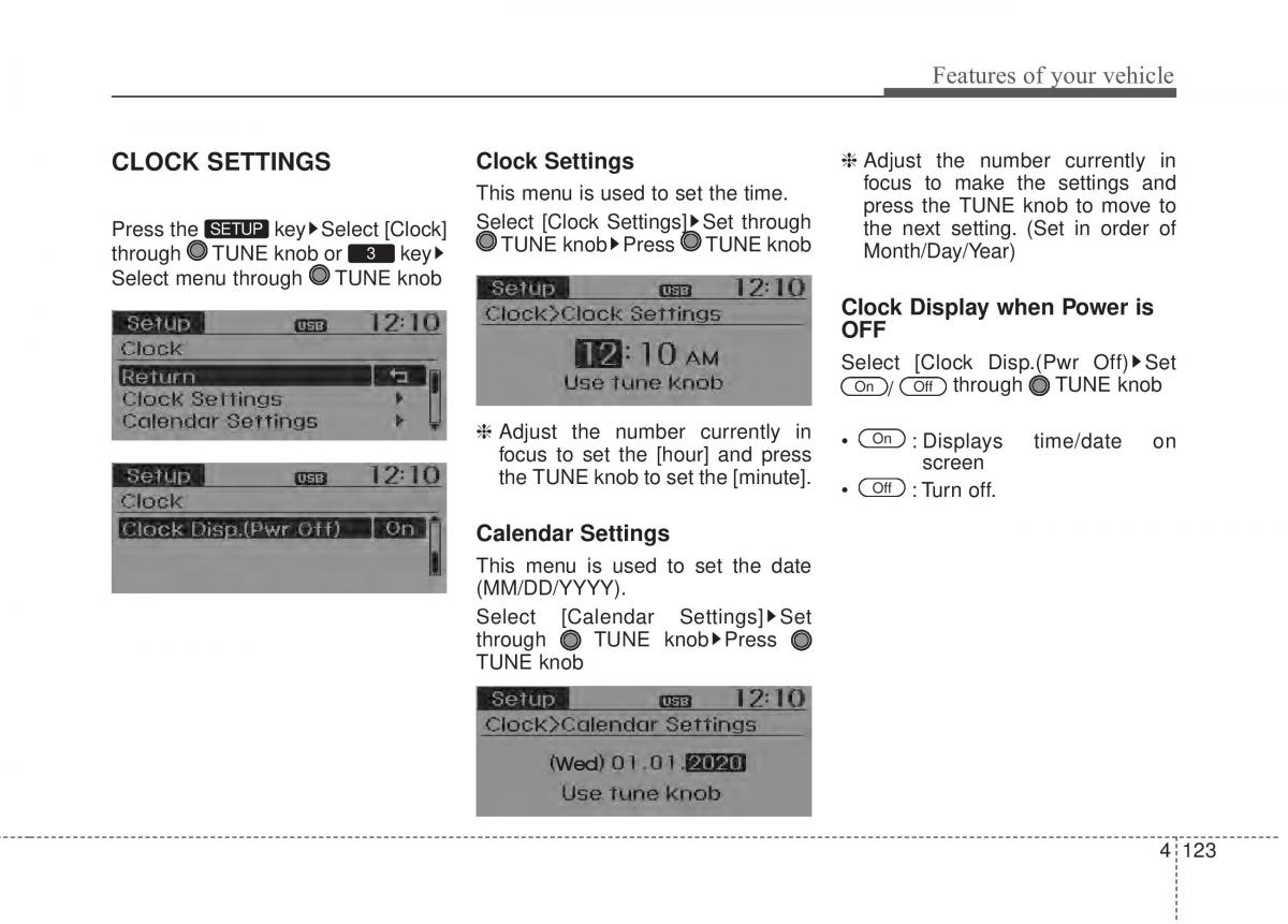 KIA Rio Pride UB owners manual / page 194