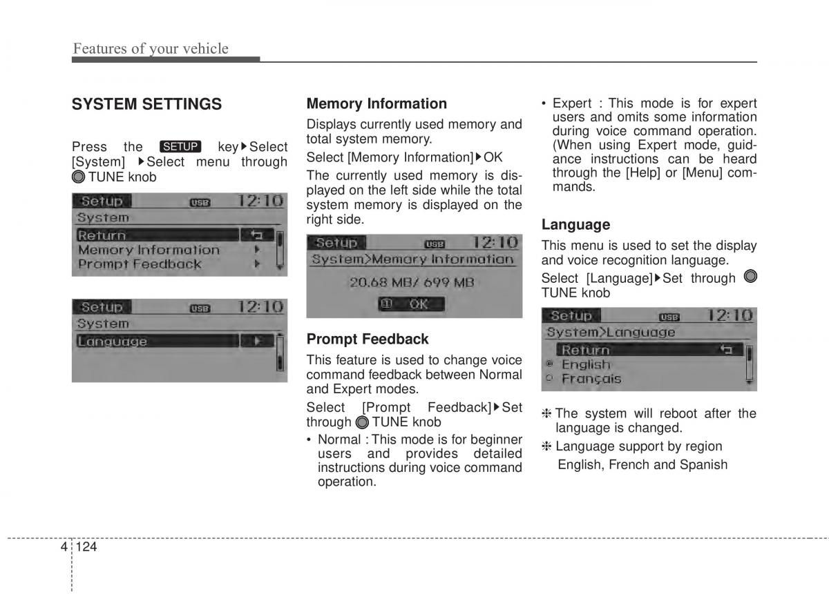 KIA Rio Pride UB owners manual / page 195