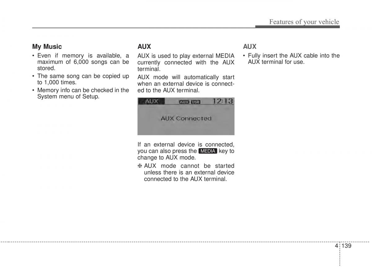 KIA Rio Pride UB owners manual / page 210