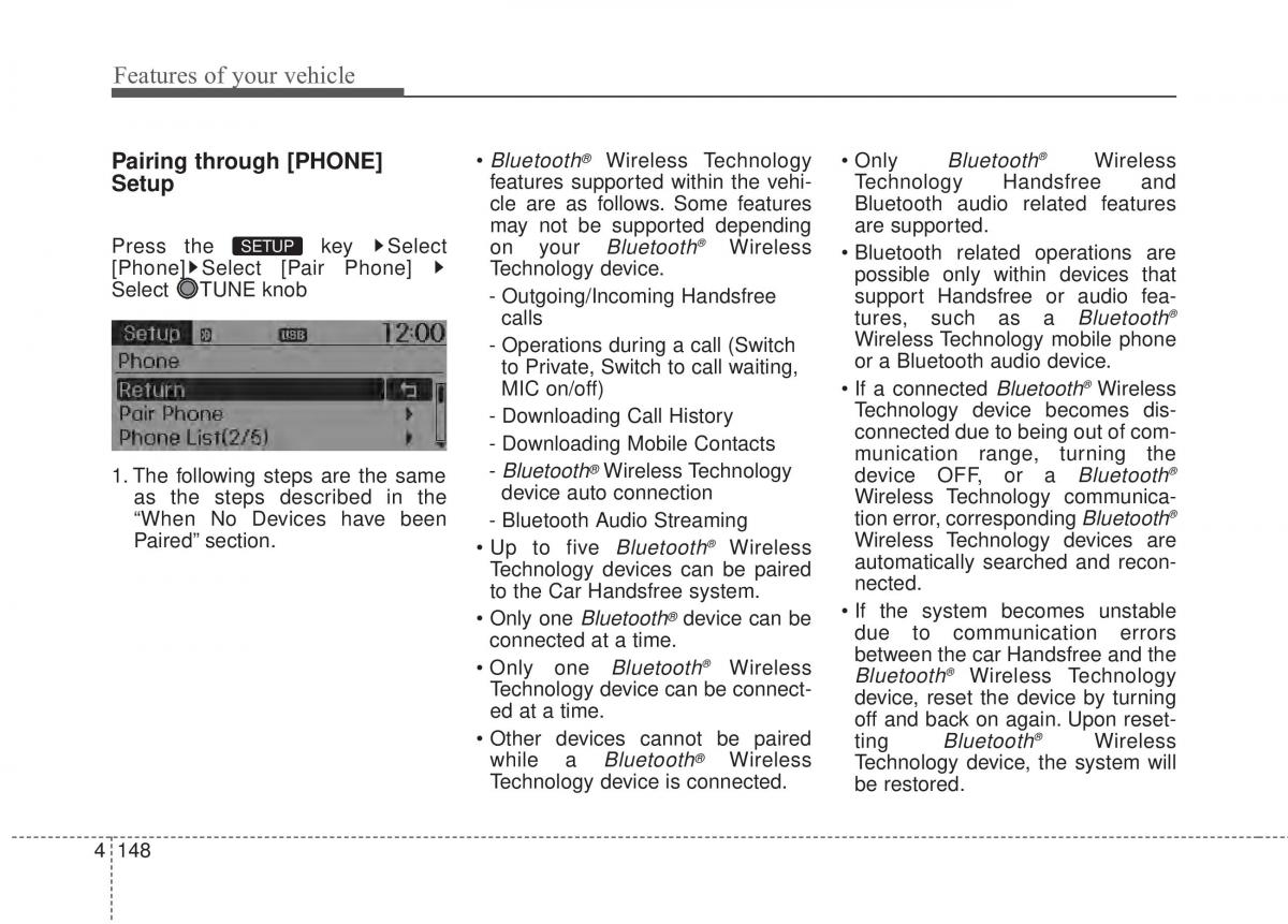 KIA Rio Pride UB owners manual / page 219