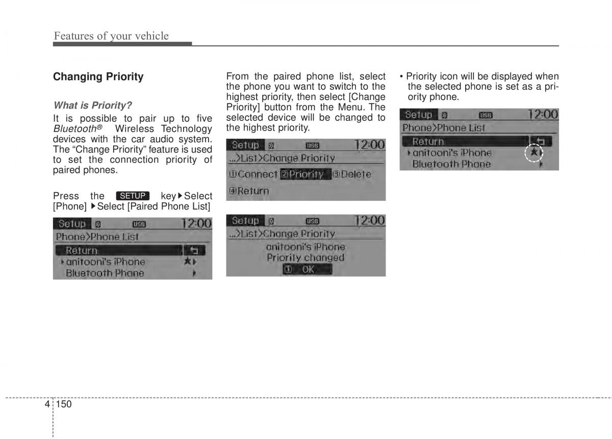 KIA Rio Pride UB owners manual / page 221