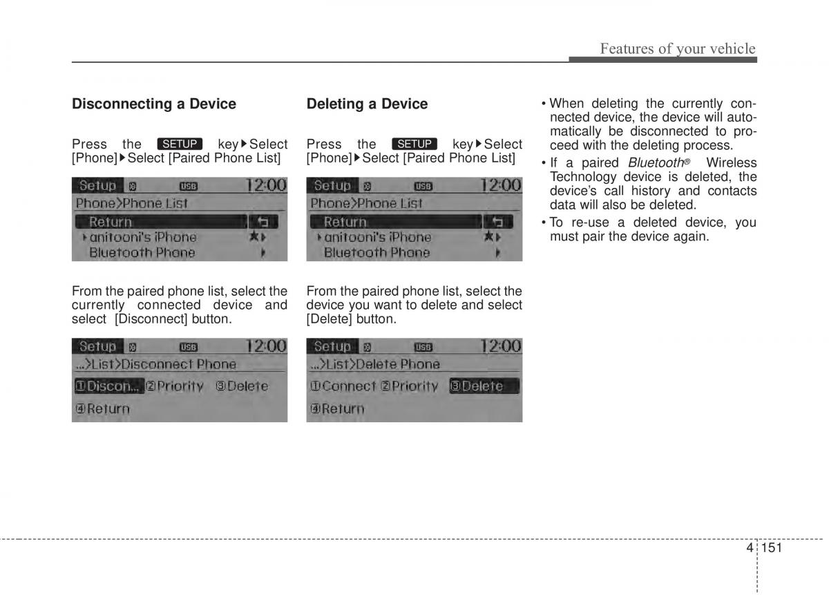 KIA Rio Pride UB owners manual / page 222