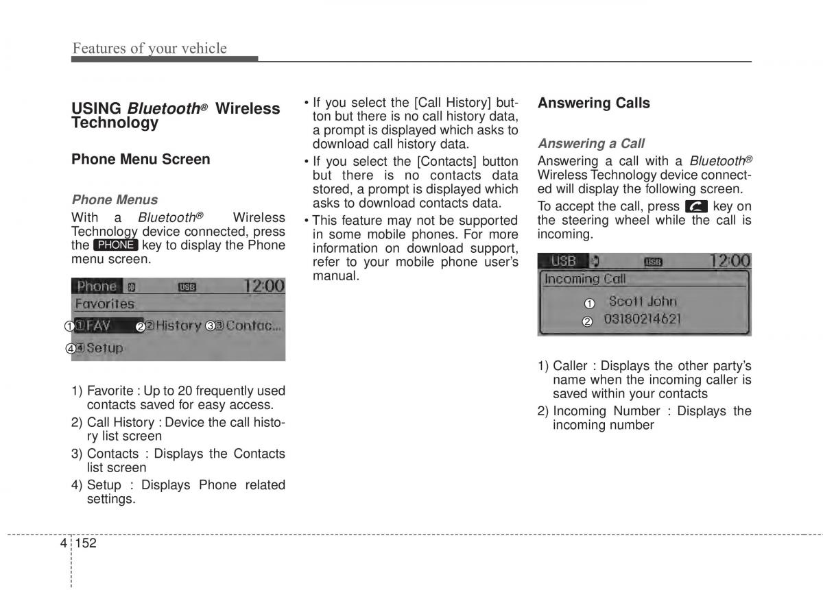 KIA Rio Pride UB owners manual / page 223