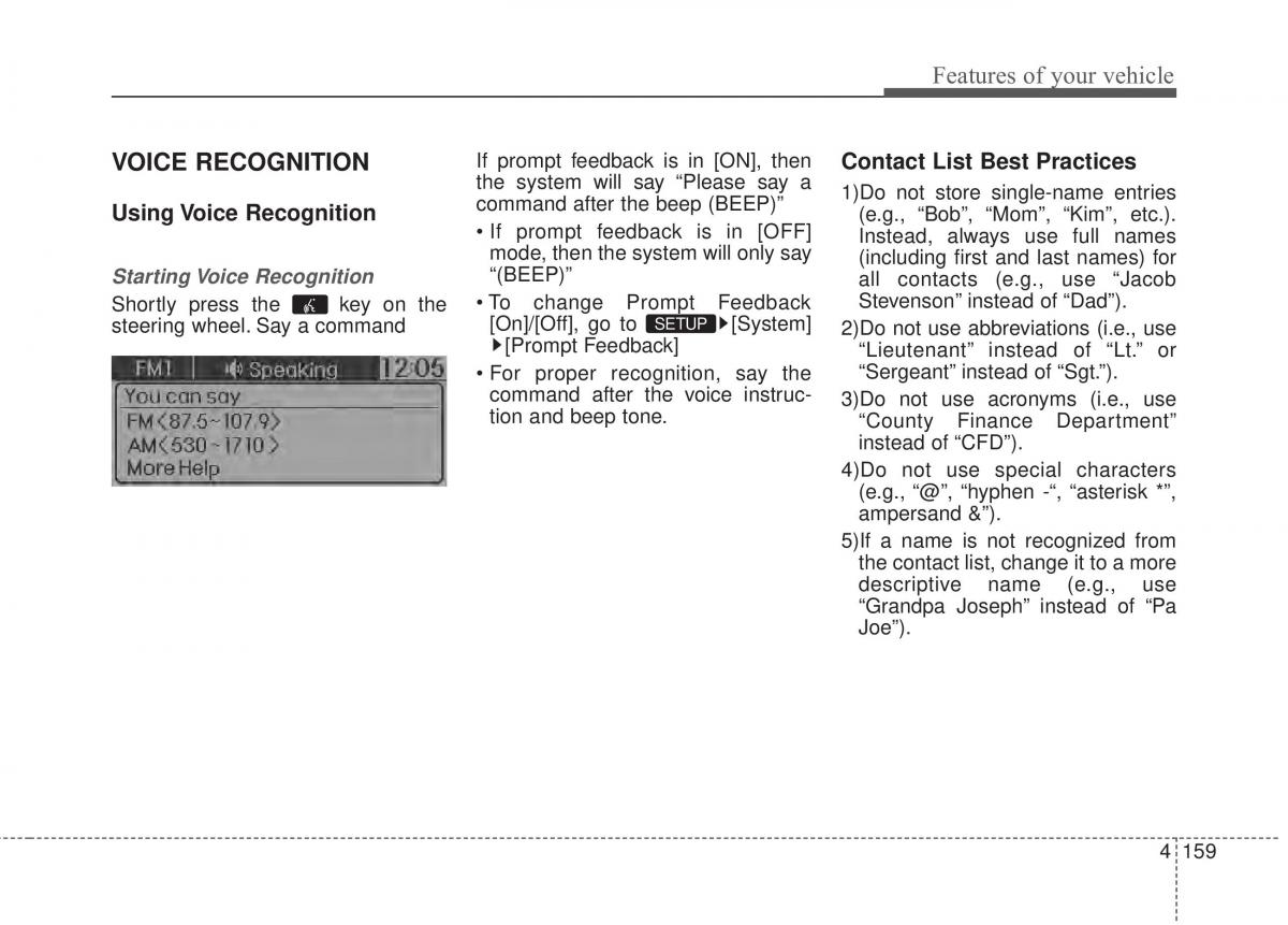 KIA Rio Pride UB owners manual / page 230