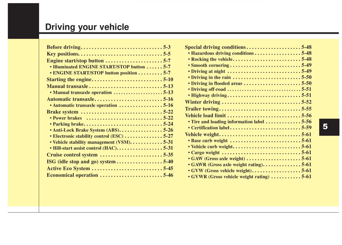 KIA Rio Pride UB owners manual / page 239