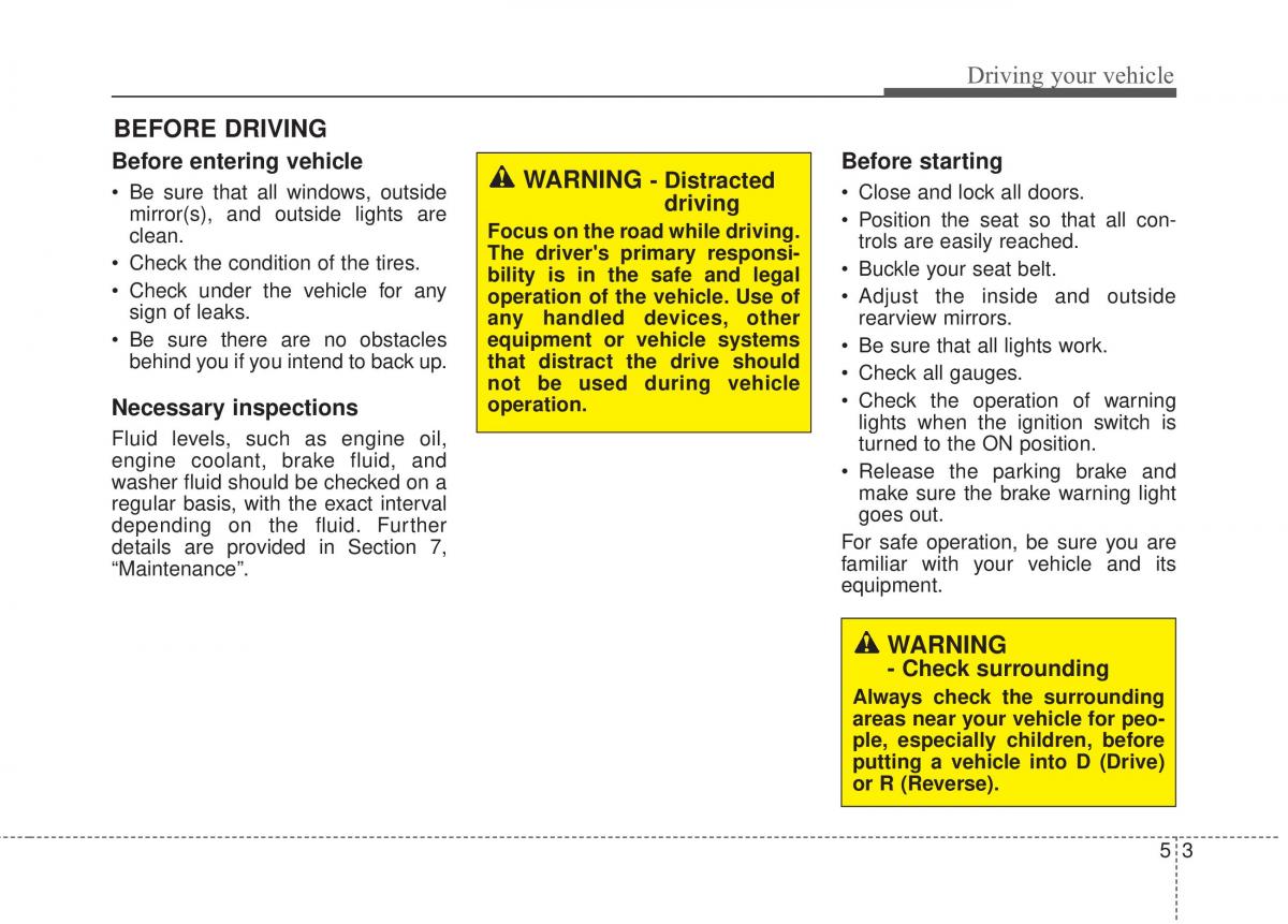 KIA Rio Pride UB owners manual / page 241