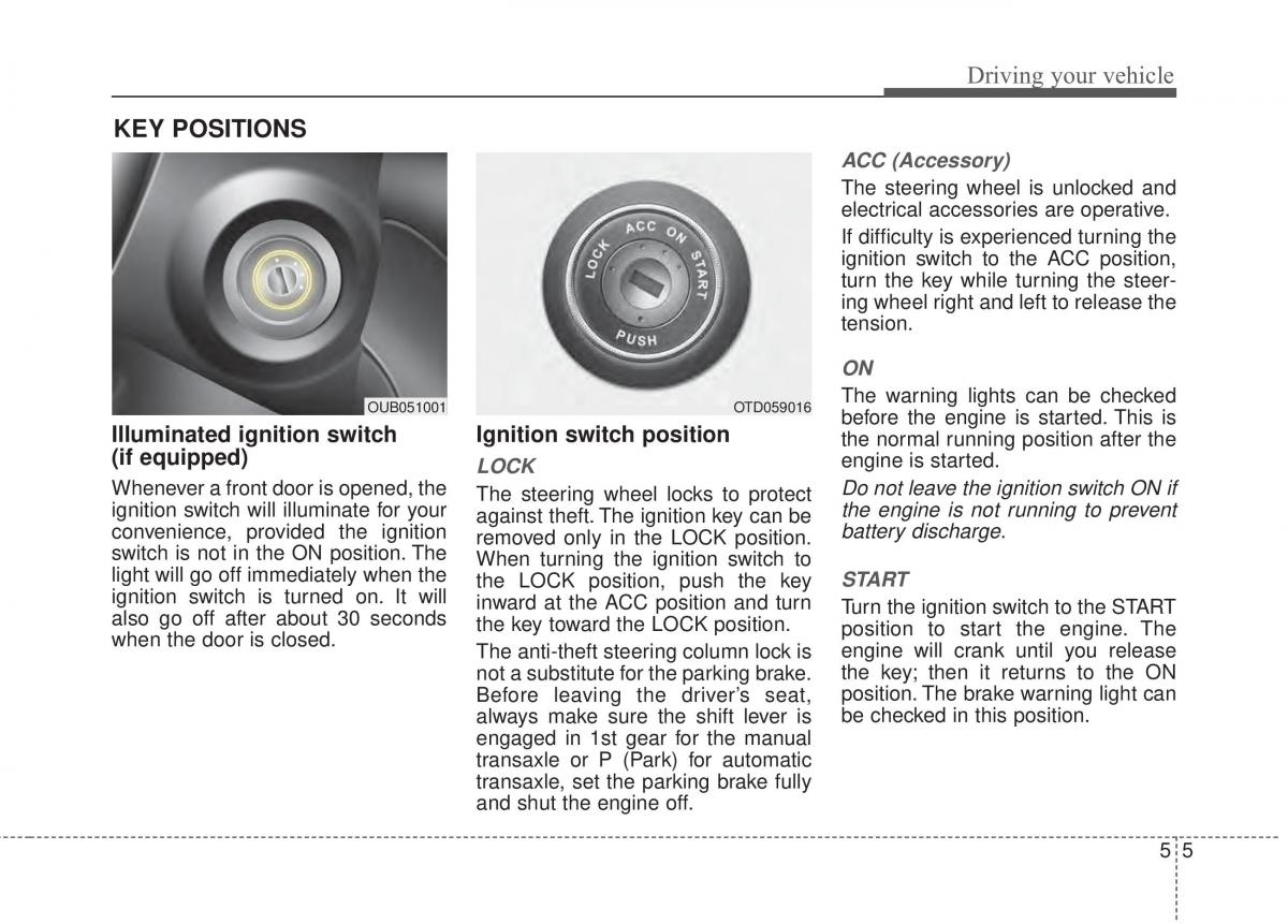 KIA Rio Pride UB owners manual / page 243