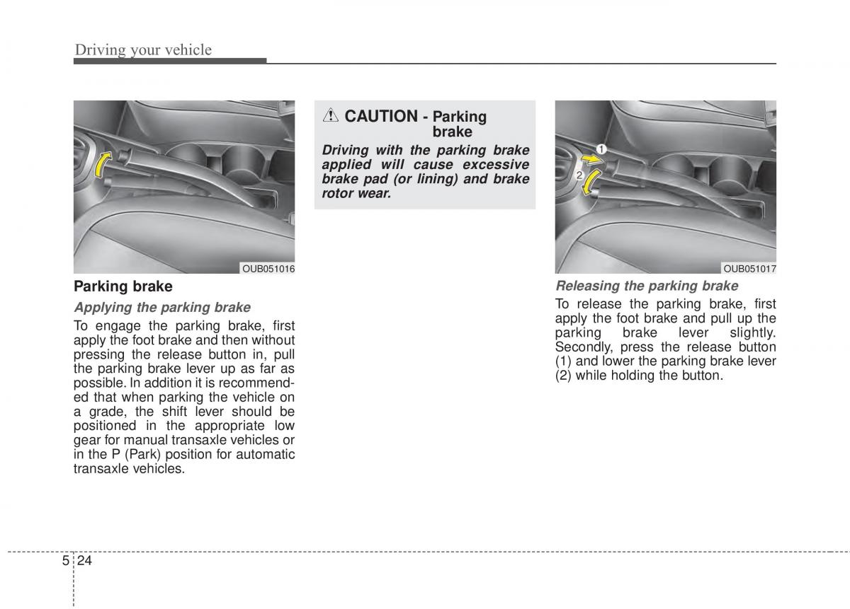 KIA Rio Pride UB owners manual / page 262