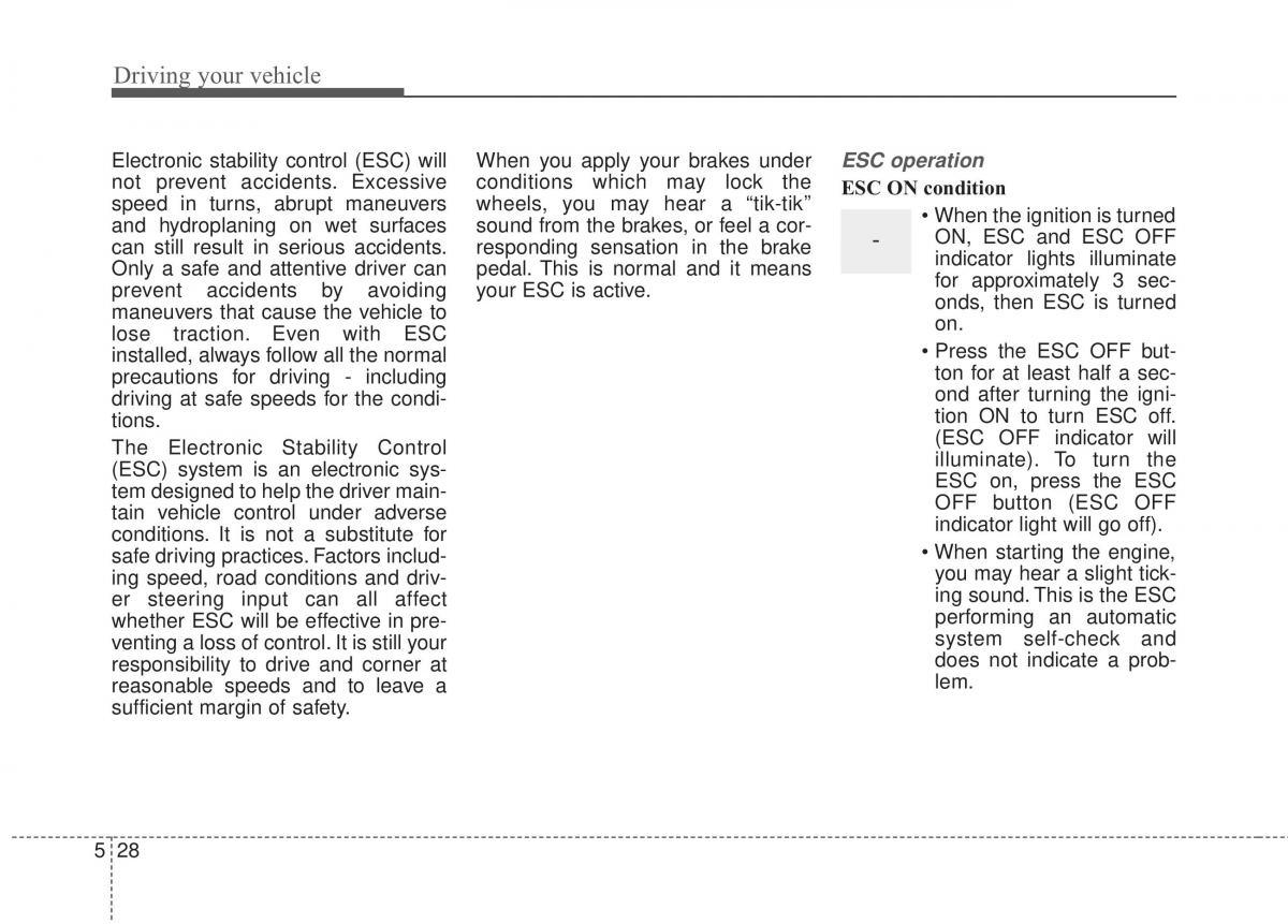 KIA Rio Pride UB owners manual / page 266