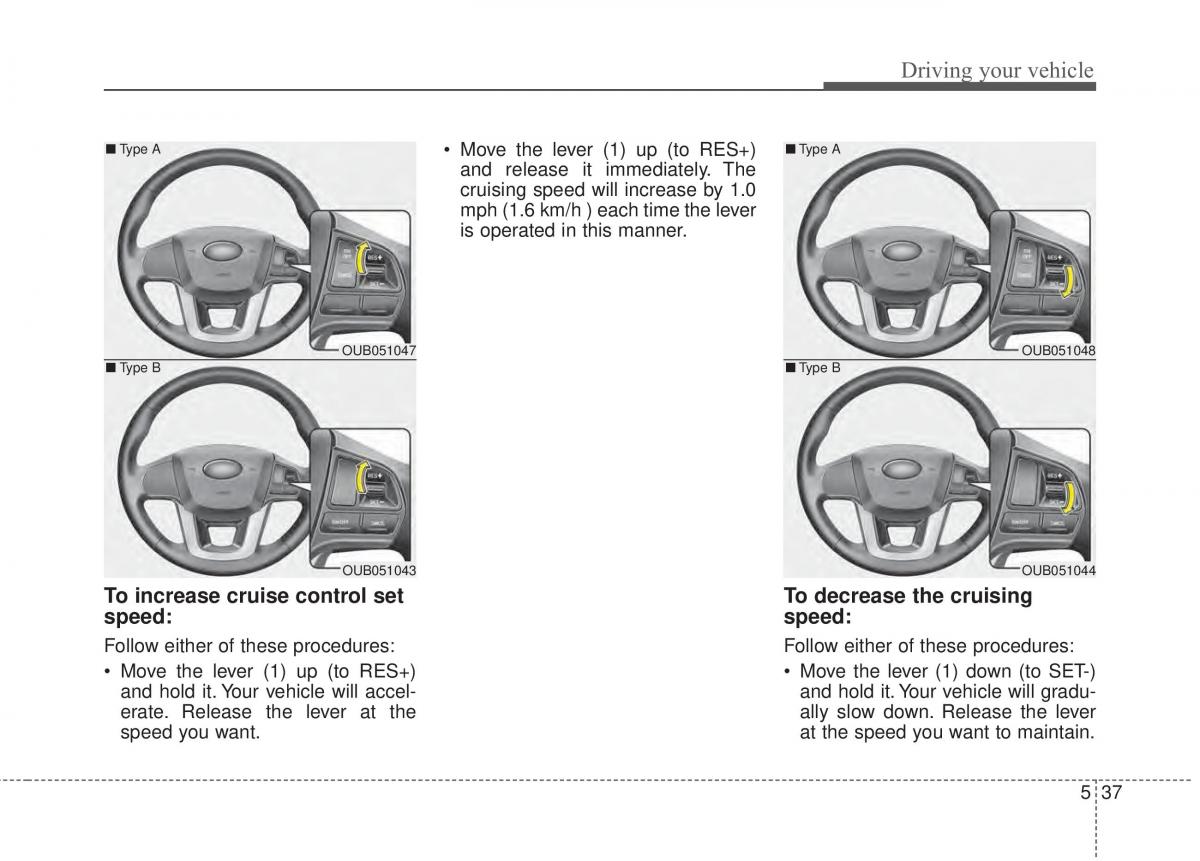 KIA Rio Pride UB owners manual / page 275