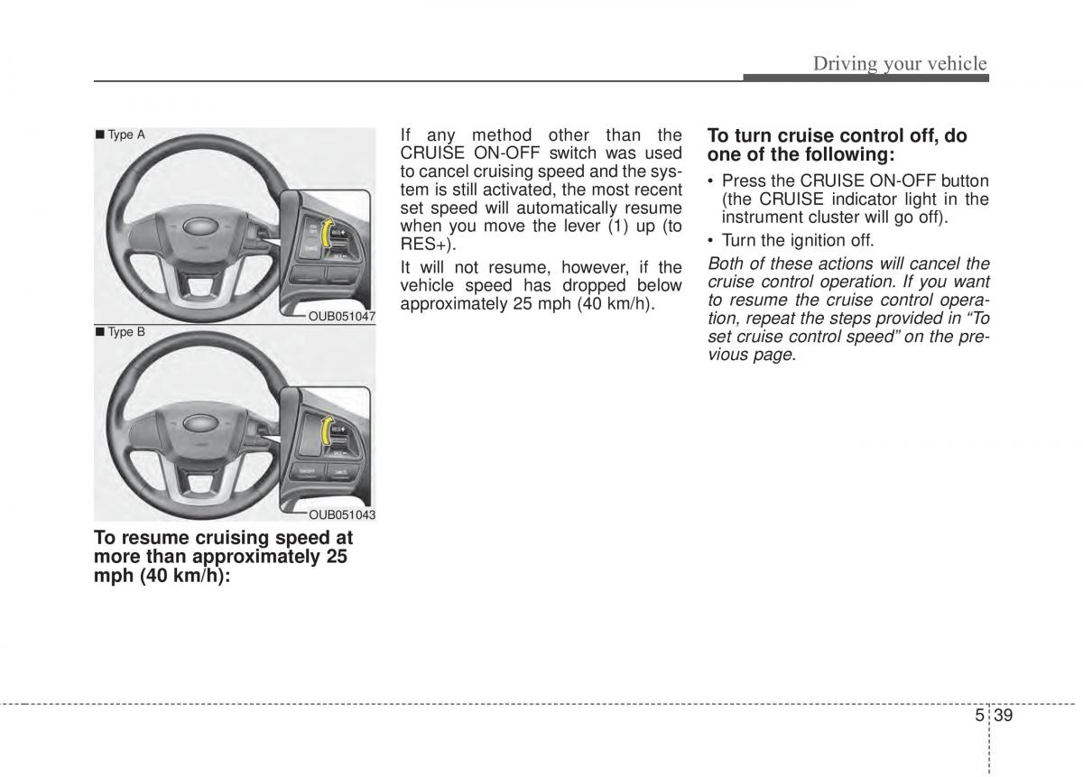 KIA Rio Pride UB owners manual / page 277