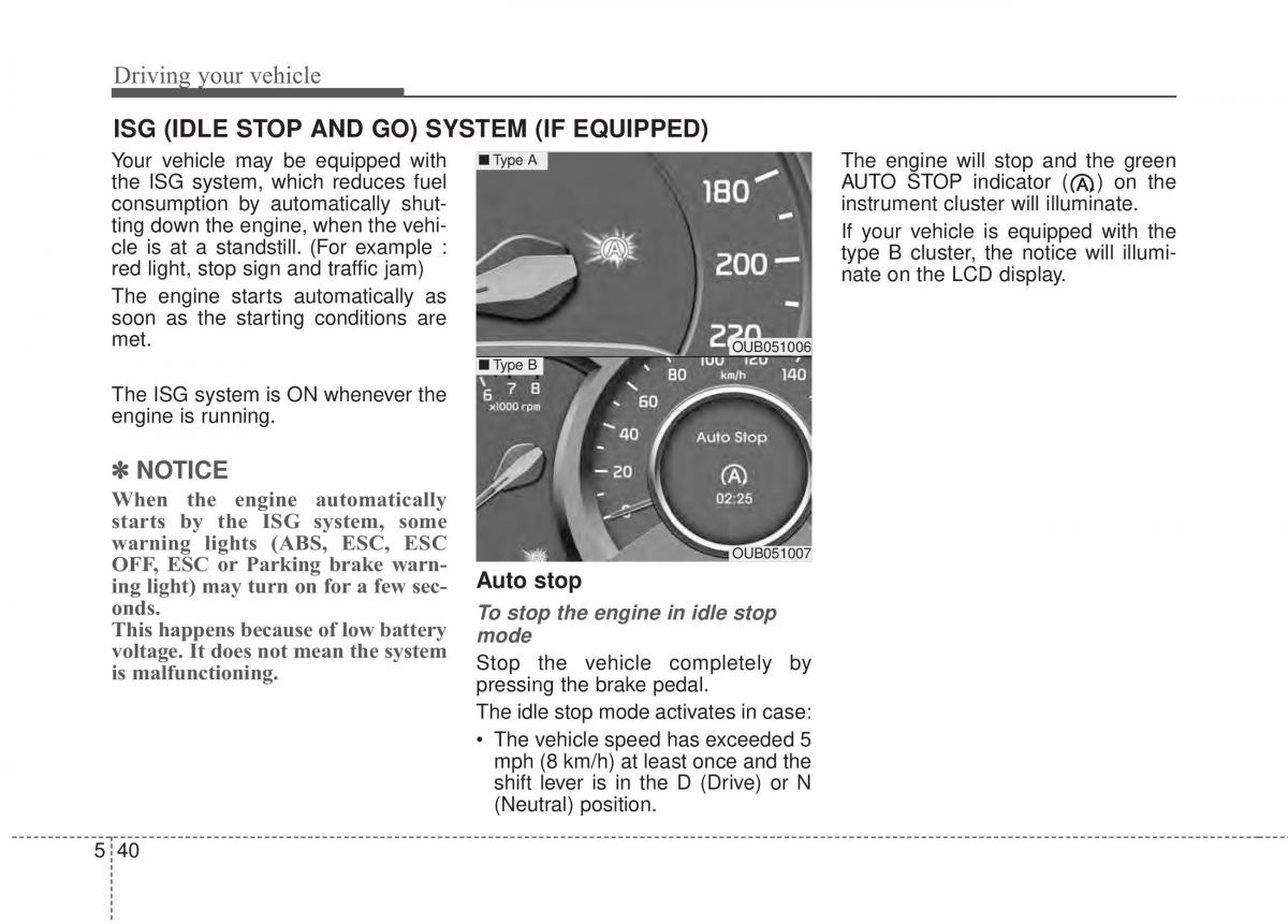 KIA Rio Pride UB owners manual / page 278