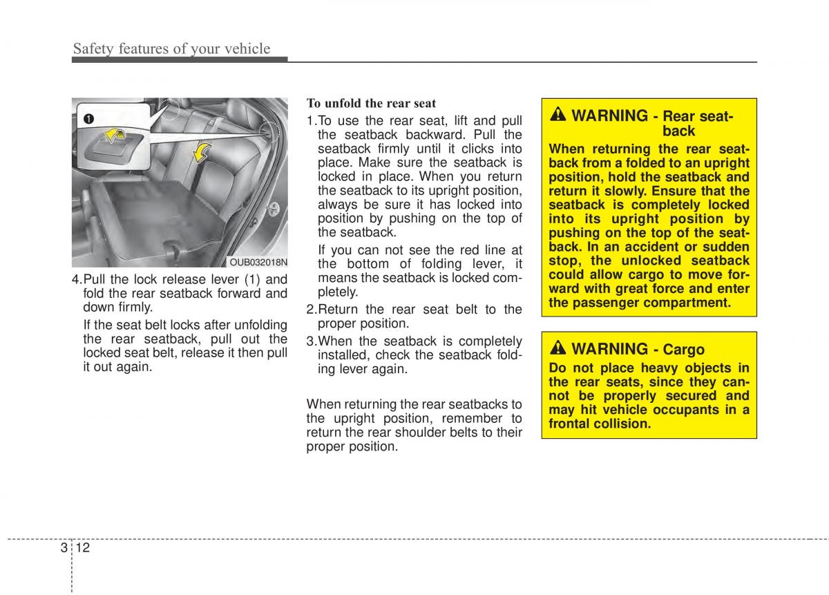 KIA Rio Pride UB owners manual / page 29