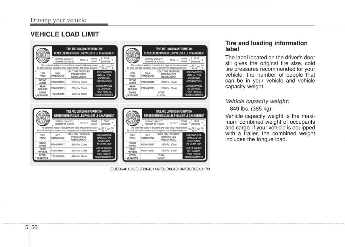 KIA Rio Pride UB owners manual / page 294