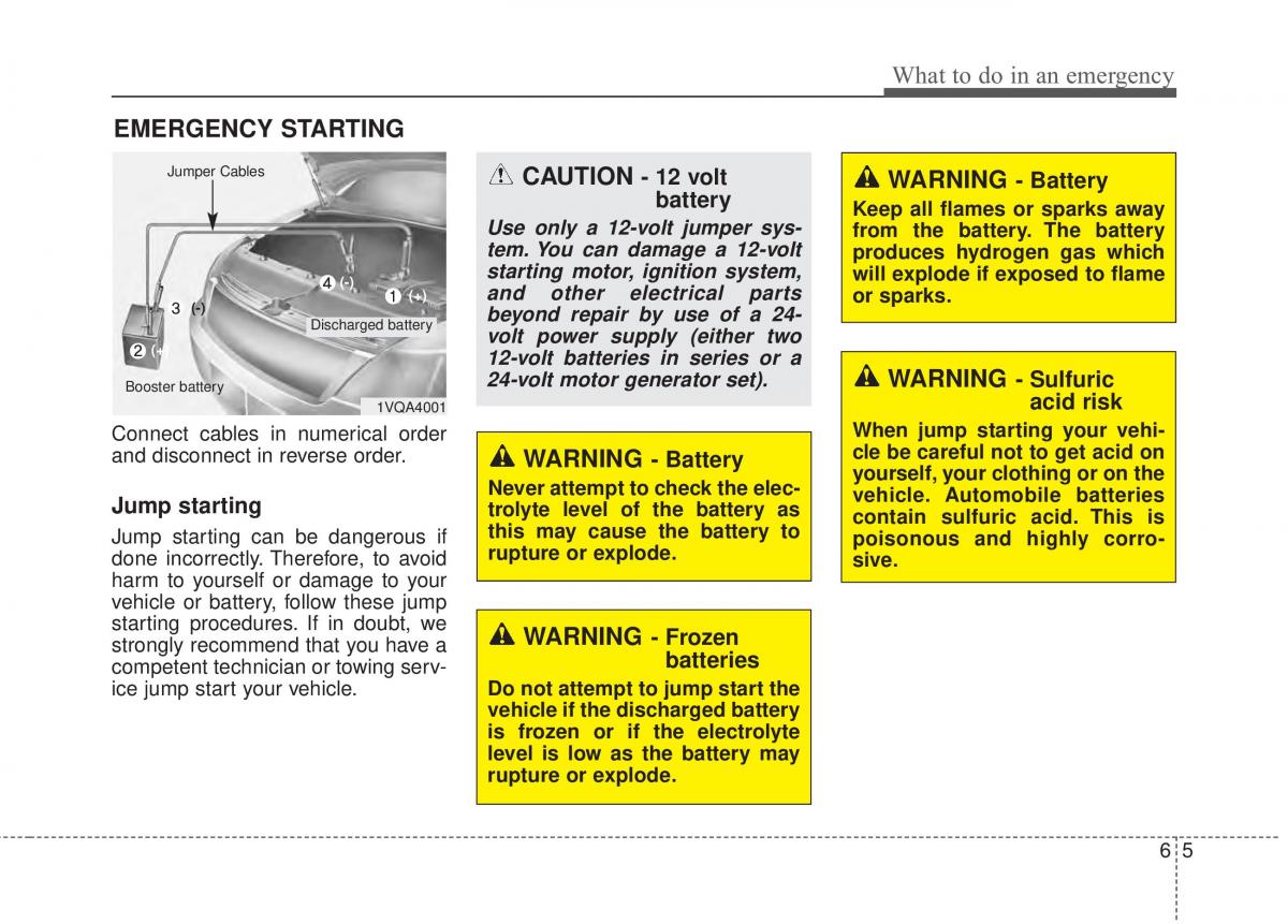 KIA Rio Pride UB owners manual / page 304