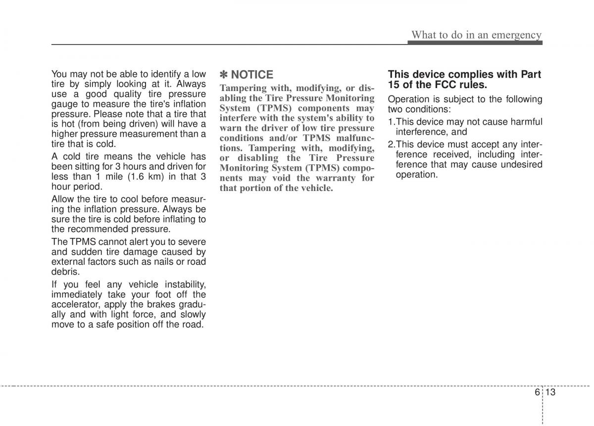 KIA Rio Pride UB owners manual / page 312