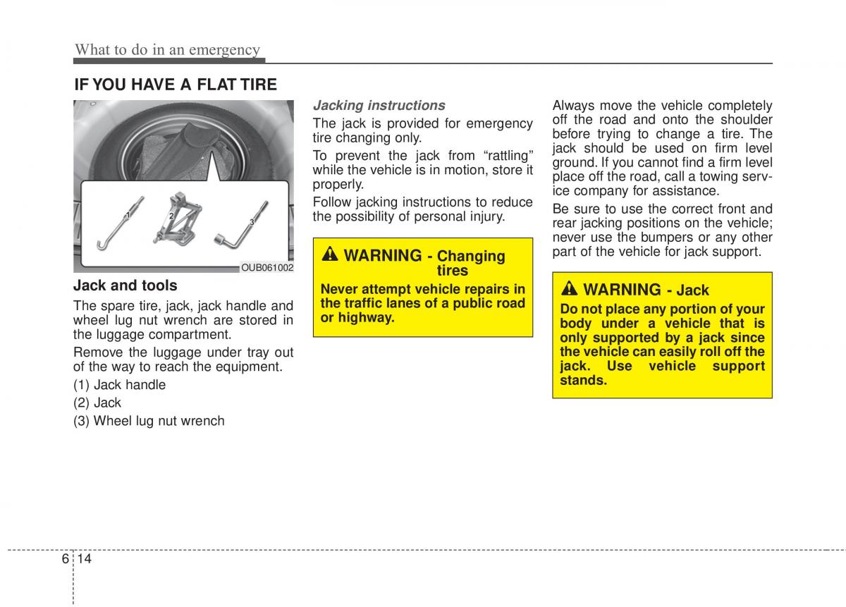 KIA Rio Pride UB owners manual / page 313