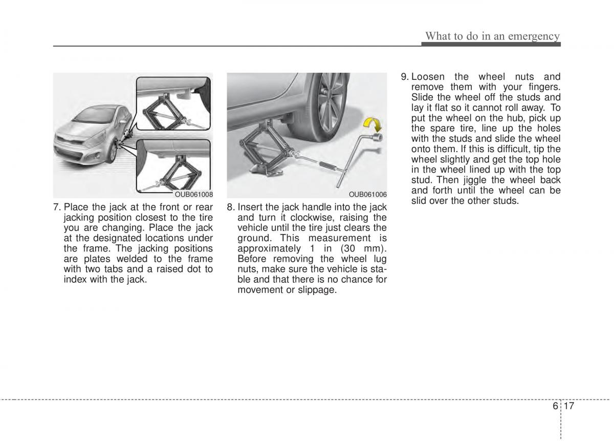 KIA Rio Pride UB owners manual / page 316