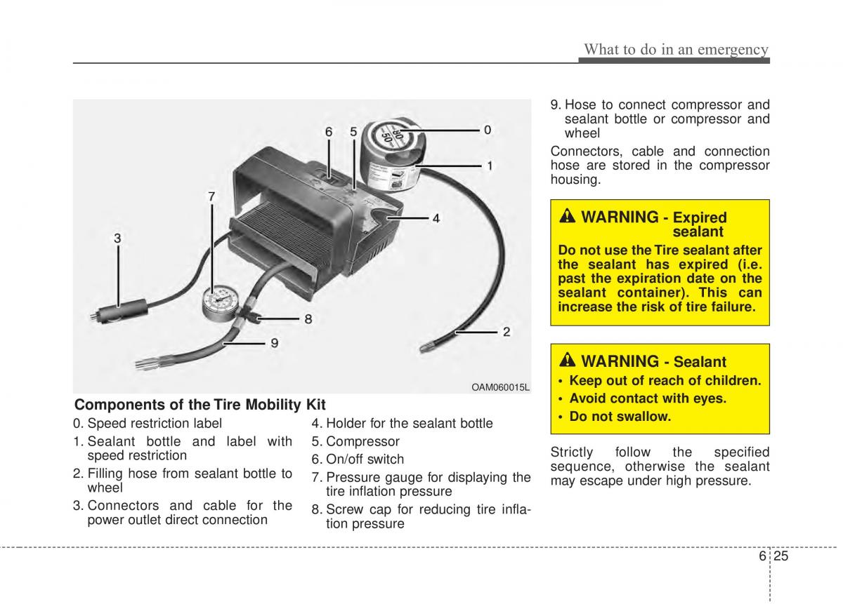 KIA Rio Pride UB owners manual / page 324