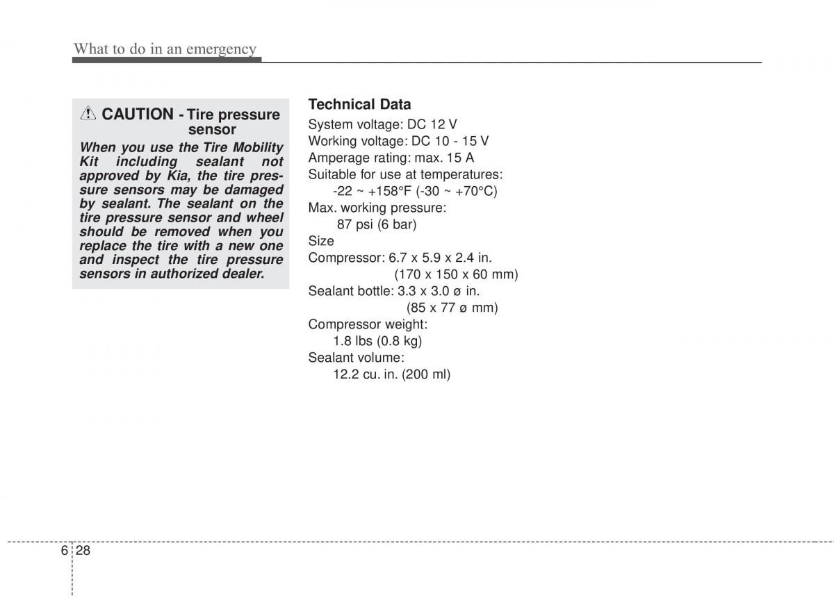 KIA Rio Pride UB owners manual / page 327