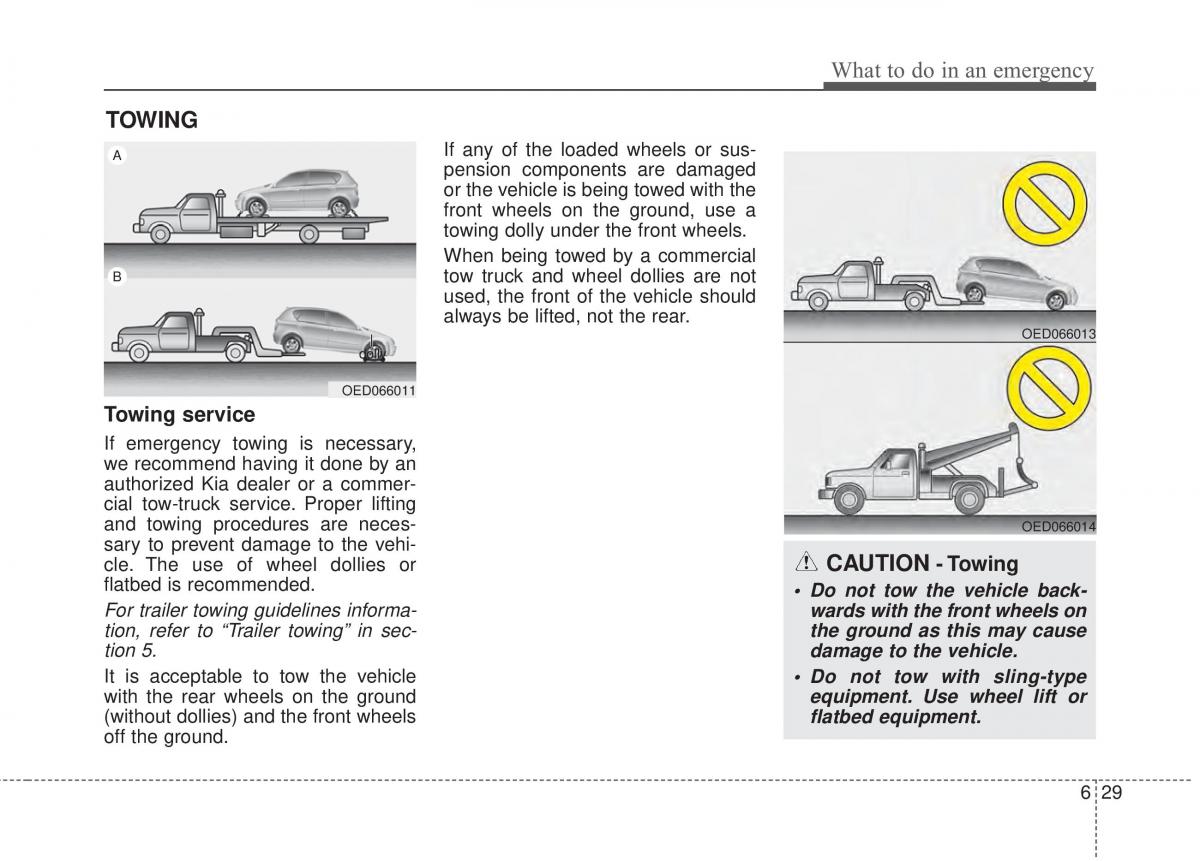 KIA Rio Pride UB owners manual / page 328