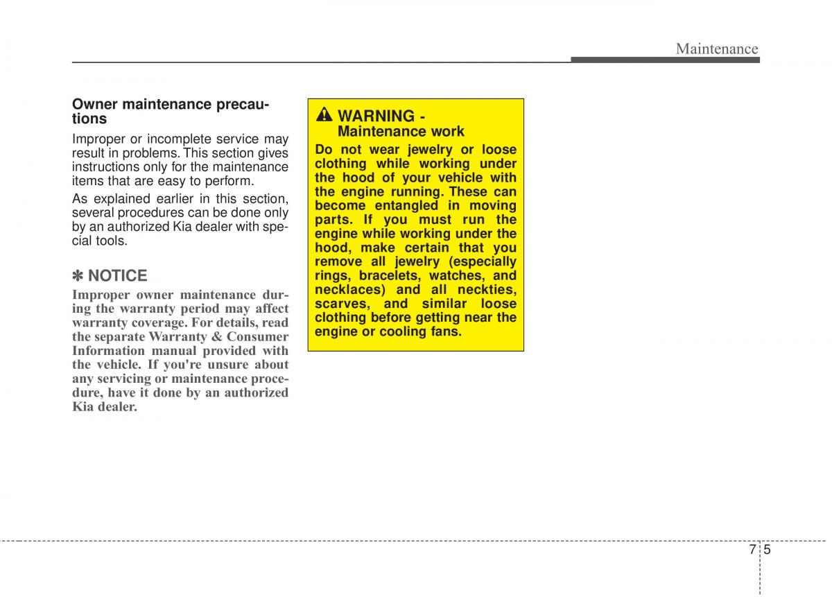 KIA Rio Pride UB owners manual / page 336