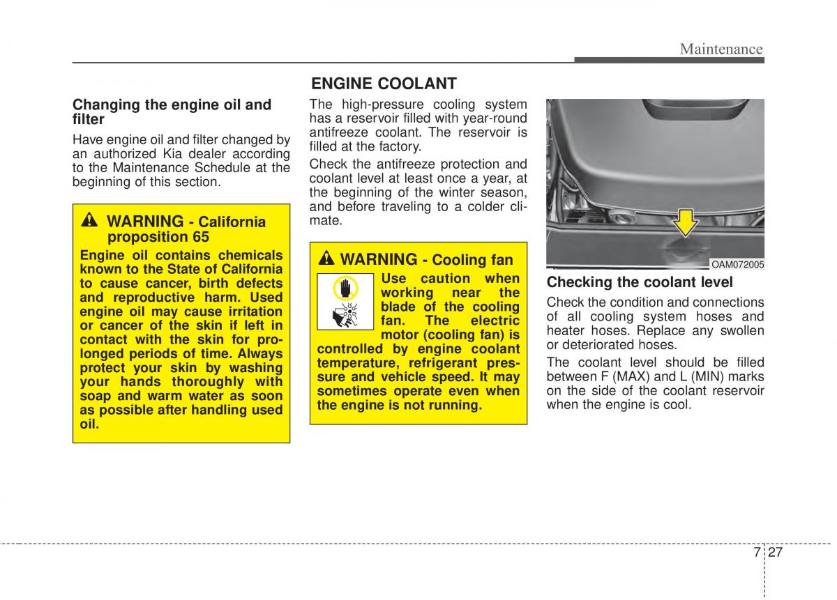 KIA Rio Pride UB owners manual / page 358