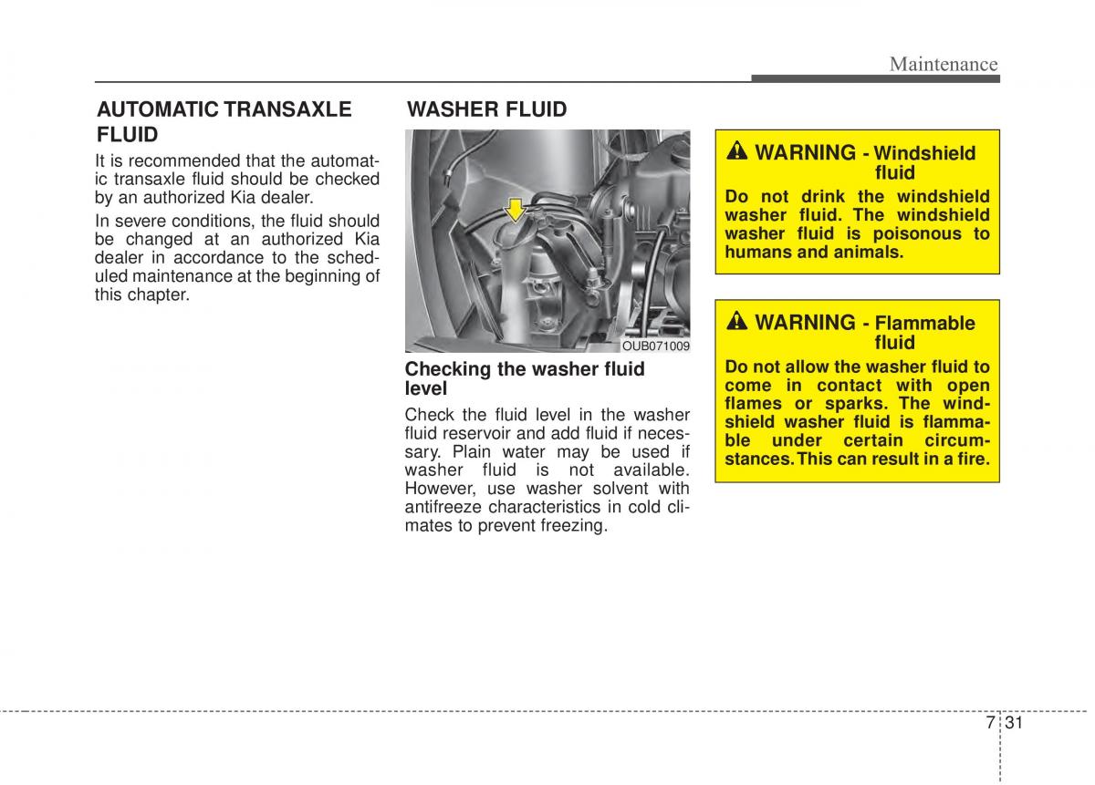 KIA Rio Pride UB owners manual / page 362